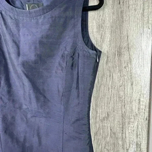 Bogner Dress Sz 38 Sheath Silk Lined Sleeveless Textured Made in Germany - Picture 4 of 7